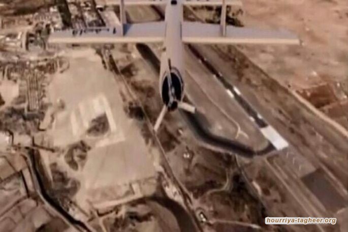 استهداف يمني جديد للعمق السعودي.. الطيران المسيّر يدك قاعدة الملك خالد الجوية