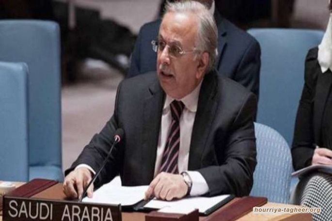مندوب مملكة الإرهاب السعودية "عبدالله المعلمي" رئيساً للمجلس الاستشاري لمركز الأمم المتحدة لمكافحة الإرهاب!!