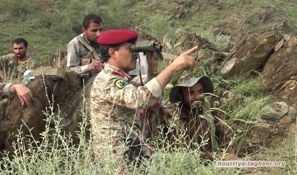 وزير دفاع الحوثيين يتجول على حدود نجران بعد سيطرة قواته على “20” موقعاً