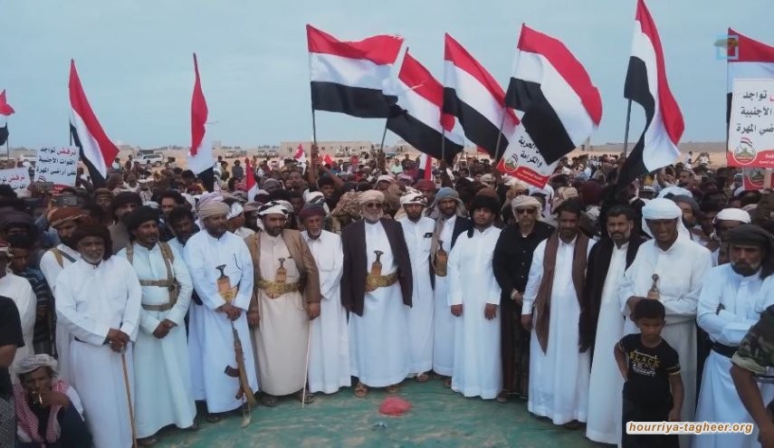 قبائل المهرة اليمنية تعلن النفير ضد قوات الاحتلال في المحافظة