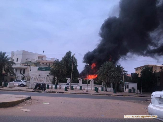 مجموعة سودانية مسلحة تقتحم مبنى الملحقية الثقافية السعودية