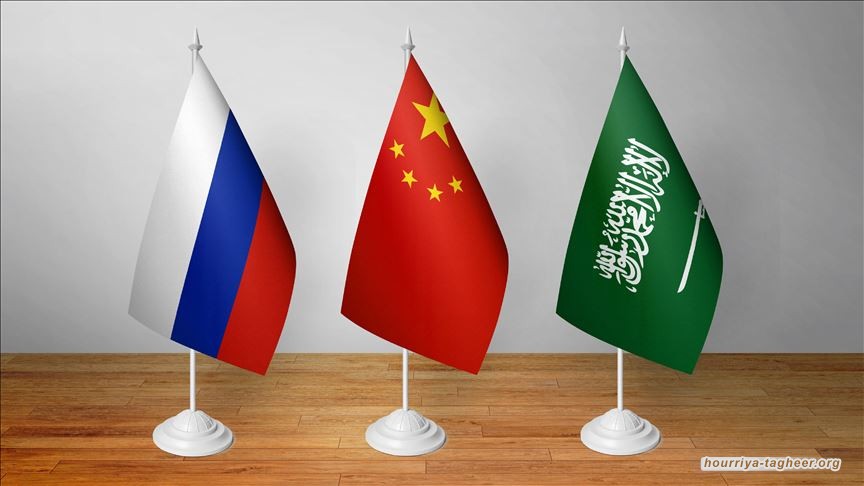 تطبيع #السعودية والصهاينة سيسهل لإبعادها عن روسيا والصين