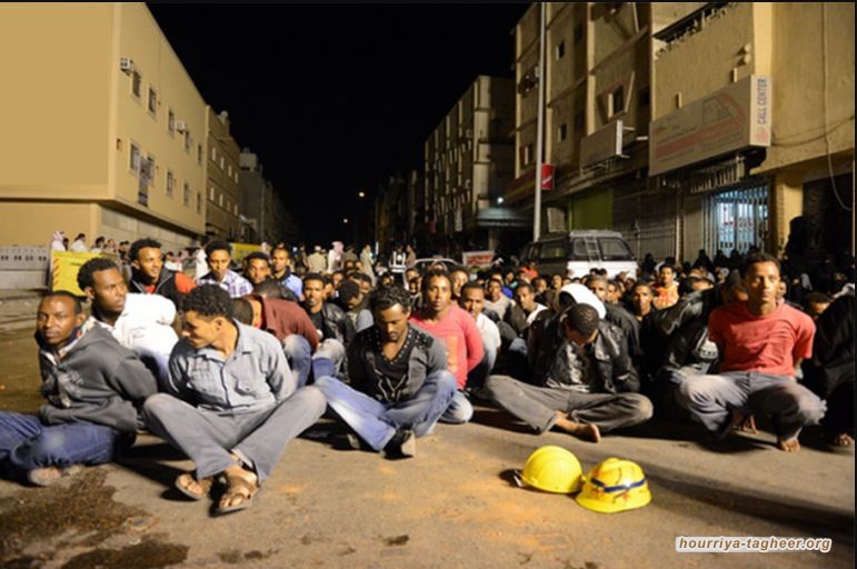 العمال الإثيوبيون في السعودية يلجأون الى الكهوف هروبا من السلطات
