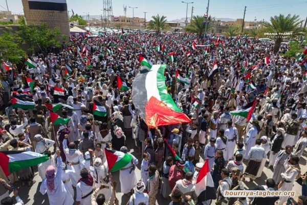 يسقط صهاينة الخليج هتافات من تظاهرة في سلطنة عمان دعما لغزة