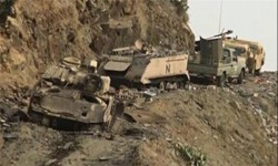 تدمير دبابتين سعوديتين في جيزان