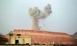 الجيش اليمني يسقط طائرة للعدوان السعودي فوق صنعاء