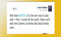 الزعيم الهولندي فيلدرز لترامب: أرجو الإسراع بإضافة السعودية إلى قائمة الحظر