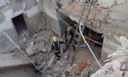 الرياض: وفاة وإصابة 4 إثر انهيار مبنى تابع لمدينة الملك سعود الطبية