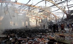 النظام السعودي يرتكب المجازر في صنعاء...ويؤكد ثقافته الإرهابية الداعشية