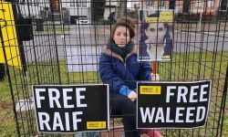 احتجاج غير مسبوق في بروكسل ضد انتهاكات آل سعود