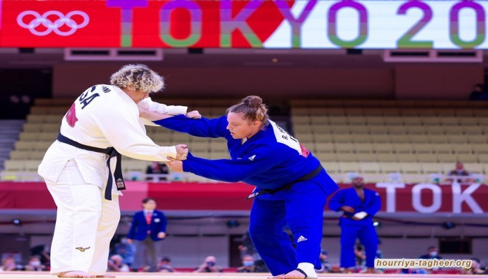 إسرائيل تحتفي بلاعبة الجودو السعودية الخاسرة بأولمبياد طوكيو