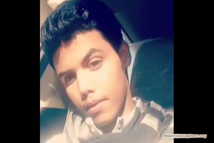 تبوك تقدم ابني كبش فداء.. النظام السعودي يعتزم اعدام طفل من الحويطات لُفّقت له تهمة القتل رغم تواجده في مكان آخر وقت حصول الجريمة