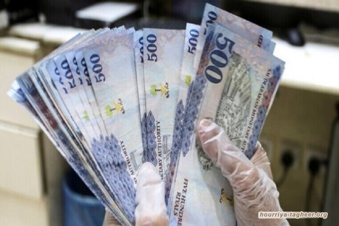 الديون تتراكم.. آل سعود يسحبون 48.67 مليار ريال من الاحتياطي لتمويل العجز