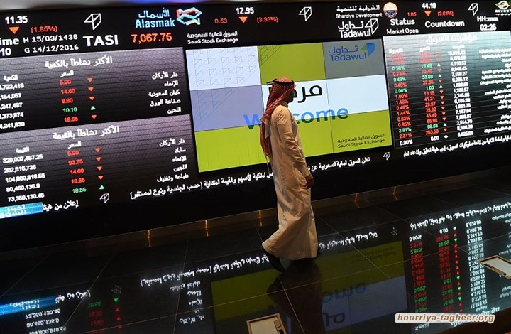 بورصة آل سعود تهبط لأدنى مستوى في 4 أشهر