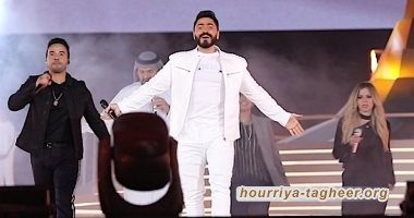 تامر حسني يسجل أكبر حضور جماهيري بحفله الثالث في السعودية