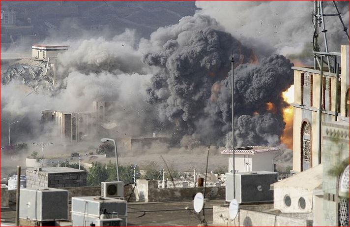 الطيران السعودي يبيد المدنيين في مصادر رزقهم بالحديدة