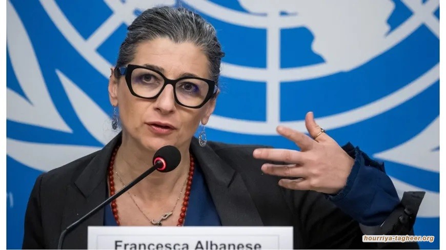 مقررة أممية مصدومة من الخذلان العربي للقضية الفلسطينية