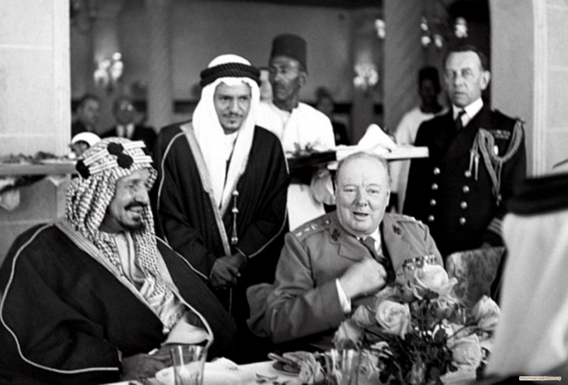 عبدالعزيز ال سعود يقول للإنجليز: أنتم أشرف من العرب