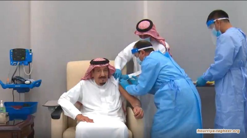 على عجل سلمان بن عبدالعزيز يجري فحوصات طبية