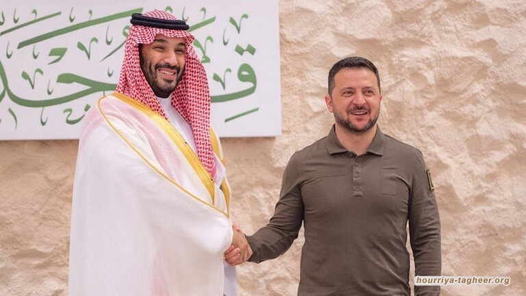 حضور زيلينسكي قمة جدة فاصل ترفيهي ولم يخطف الأضواء من الأسد