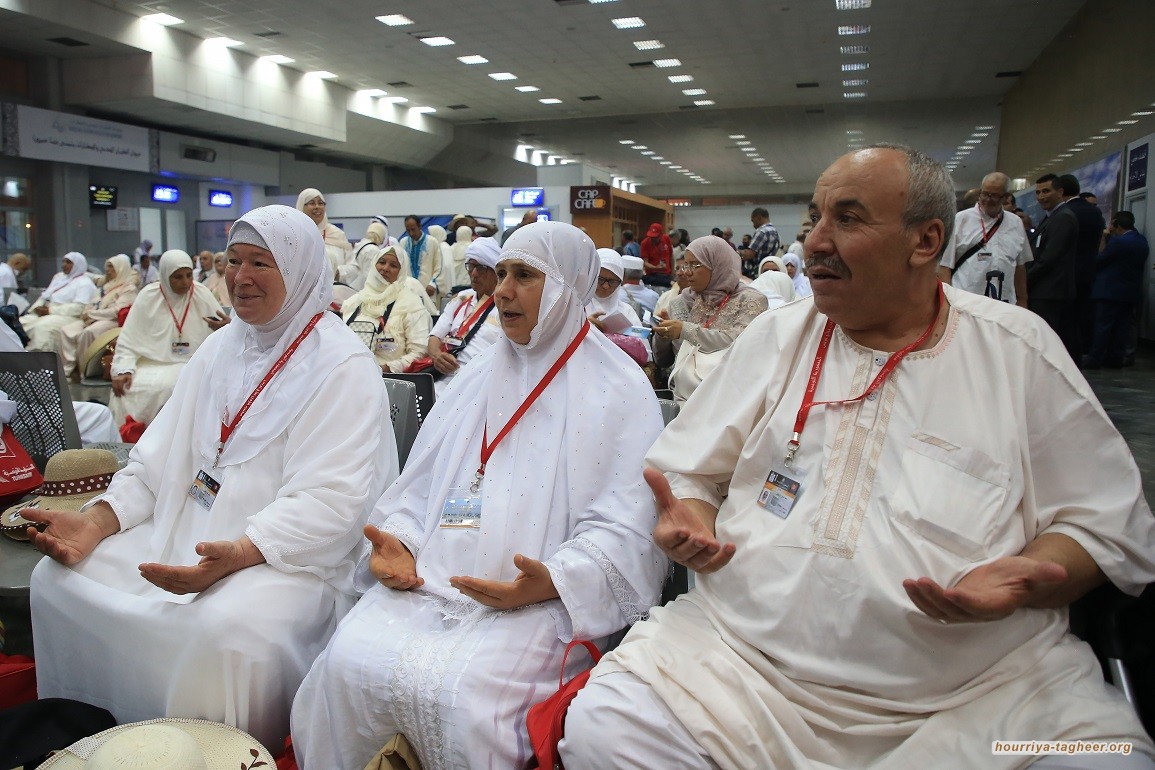 حجاج مغاربة يحتجون عل سوء الخدمات