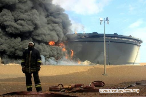 السعودية تعترف بفشلها وعجزها عن حماية خزاناتها وحقولها من هجمات الحوثيين