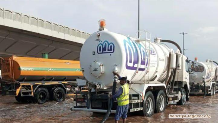 أمانة جدة تفشل بإزالة تجمُّع مياه الأمطار في حي الأجواد