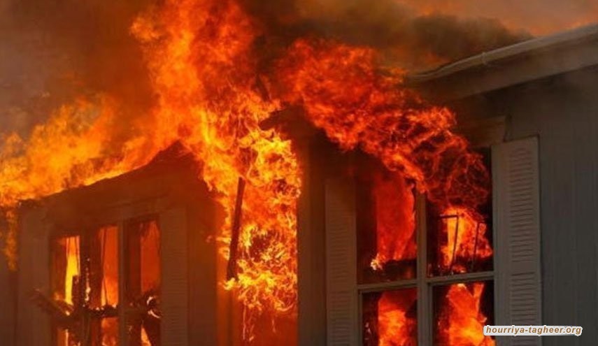 حريق في أحد مطاعم الخُبر في الدمام