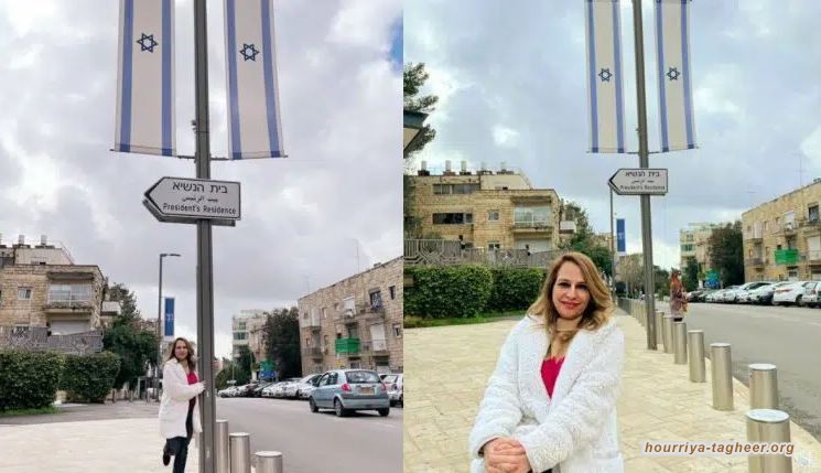 ابن سلمان يرسل الباحثة “نجاة السعيد” نيابة عنه لتل أبيب