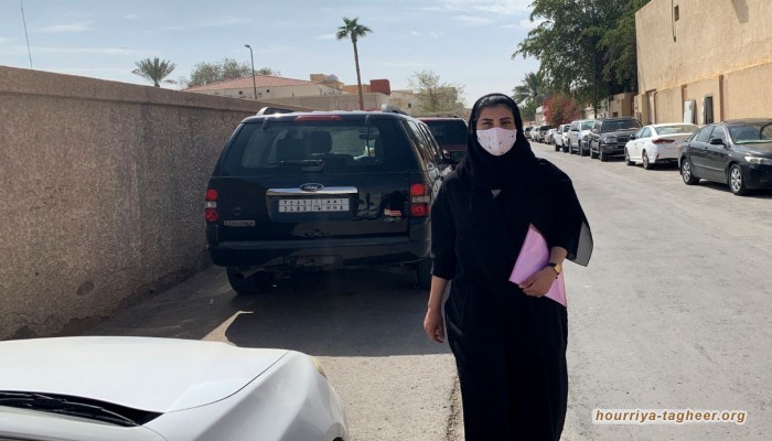 لجين الهذلول في طريقها للمحكمة للمطالبة بحقوقها