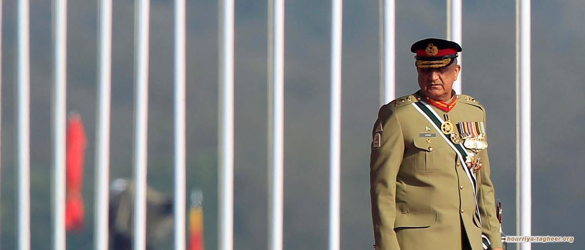  قائد جيش باكستان في الرياض لاحتواء التوتر