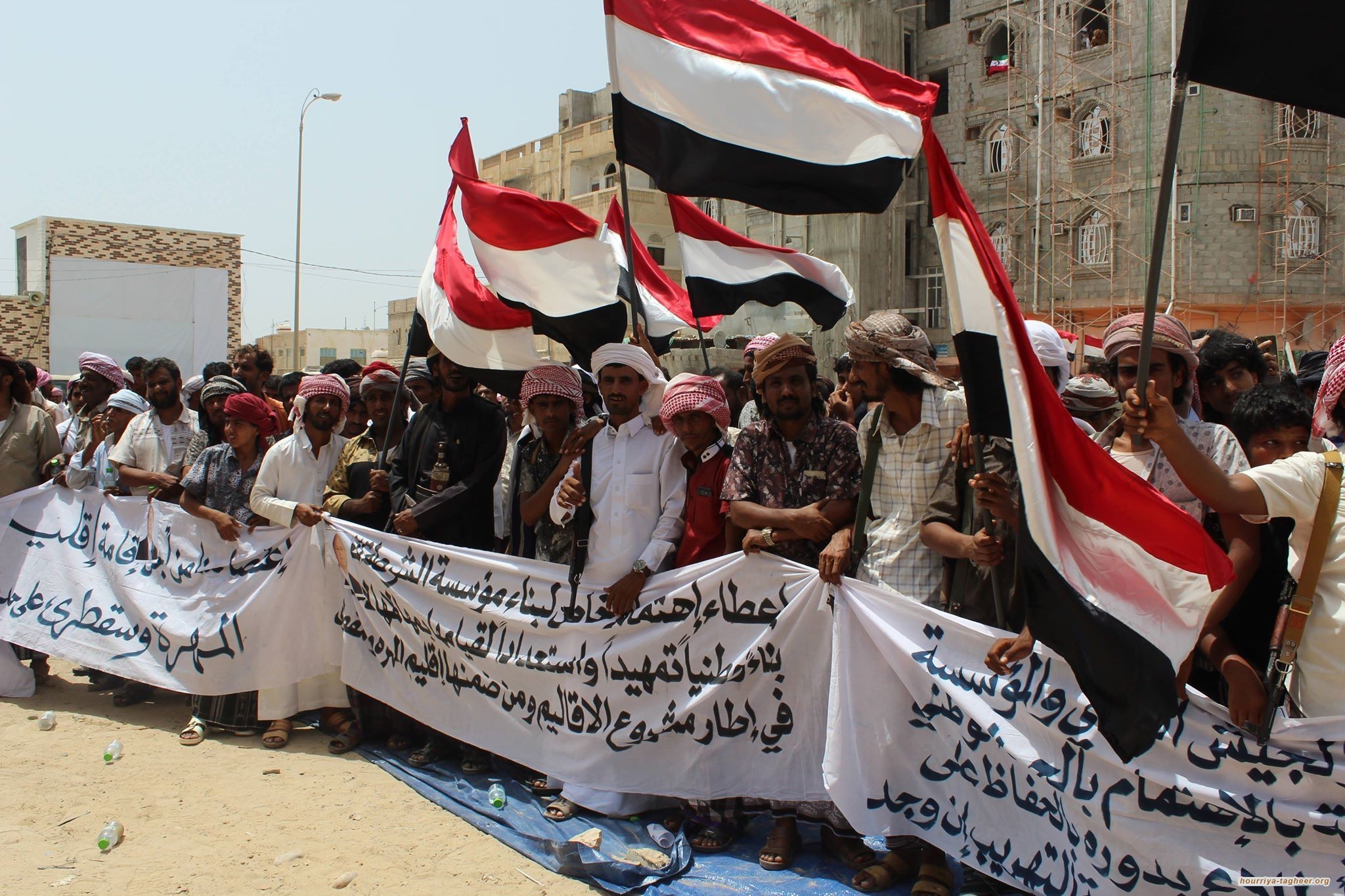 تحرك شعبي جديد ضد الاحتلال السعودي للمهرة