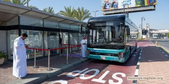 ارتفاع عدد مستخدمي النقل العام في السعودية
