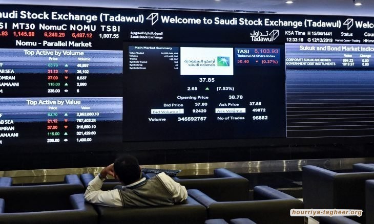 خسائر متتالية وانخفاض حاد لأرباح تداول في بورصة السعودية