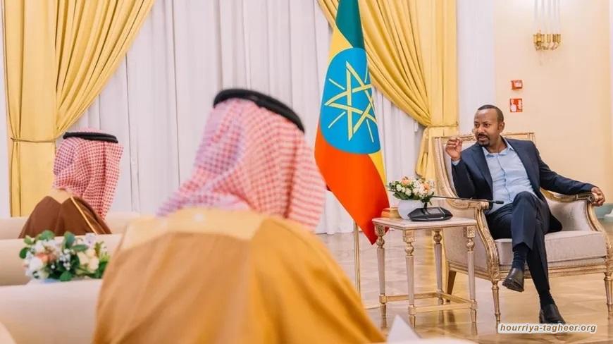 آبي أحمد يغضب الذباب الأخضر بجلوسه