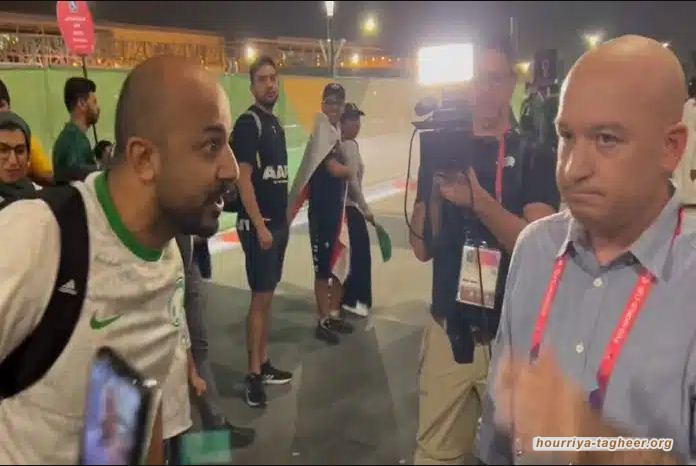 من قلب الدوحة.. بطل سعودي يلقن مذيع صهيوني درسا قاسيا