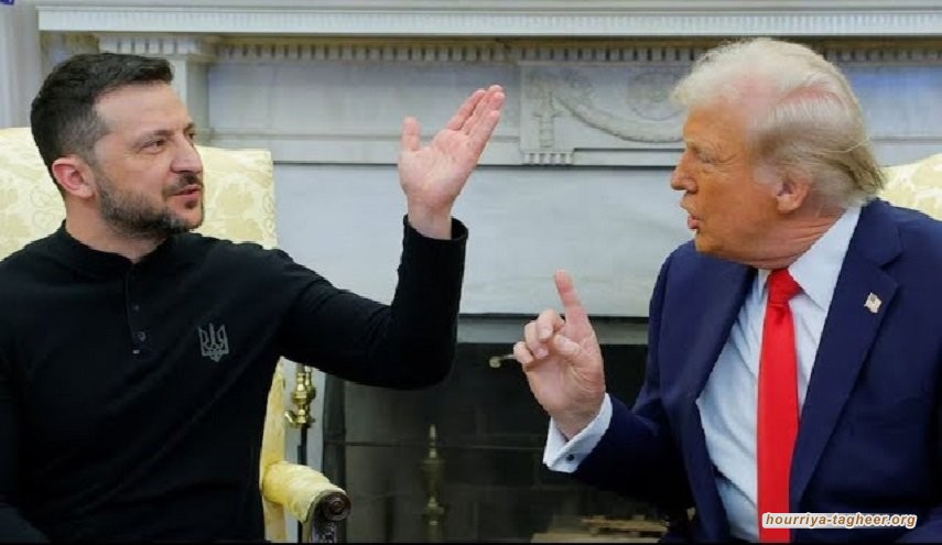 زيلينسكي يعطي درسا غير مسبوق للأبقار العربية الحلوبة