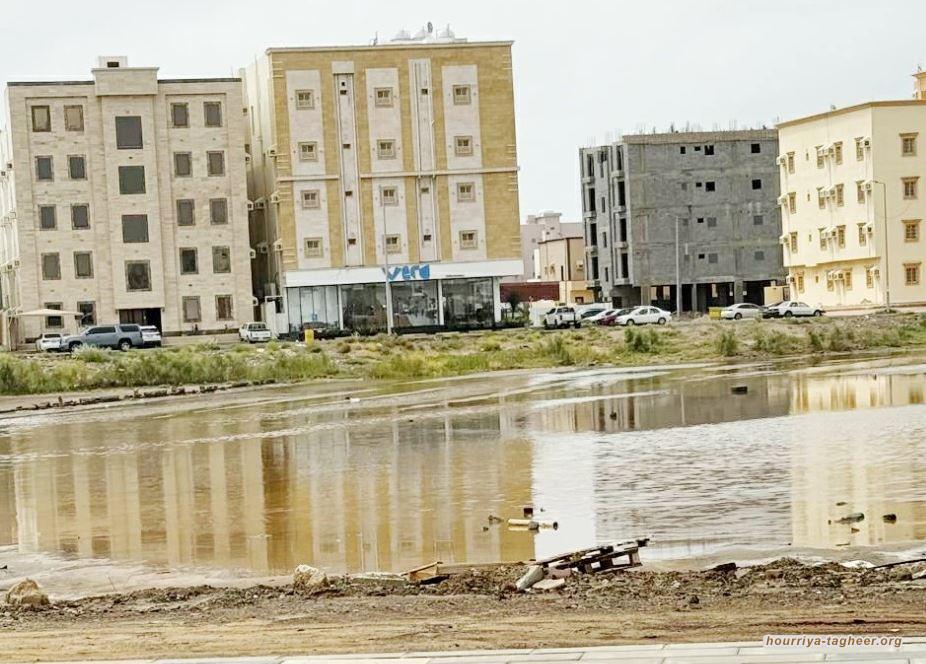 المستنقعات المائية تحاصر المواطنين في جيزان