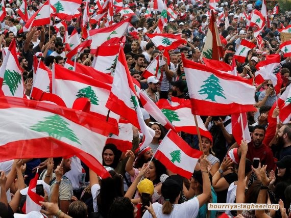 لبنانيون يطردون طاقم قناة العربية من بيروت