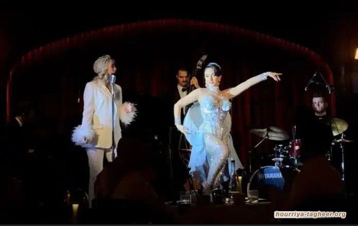 مظاهر الرقص والتعري في مطعم شهير بموسم الرياض