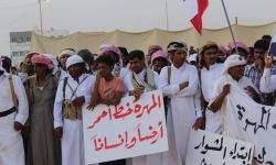 محافظة المهرة تنتفض مناهضة لبيع ميناء قشن للاحتلال الأجنبي