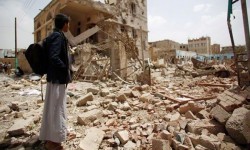 العدوان السعودي يرشق مدينة حرض بأكثر من 45 صاروخا