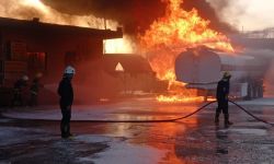 وفاة وإصابات بحريق في محطة وقود بتبوك